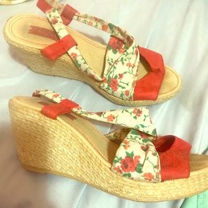 COPY - Wedged Zara heels size 7